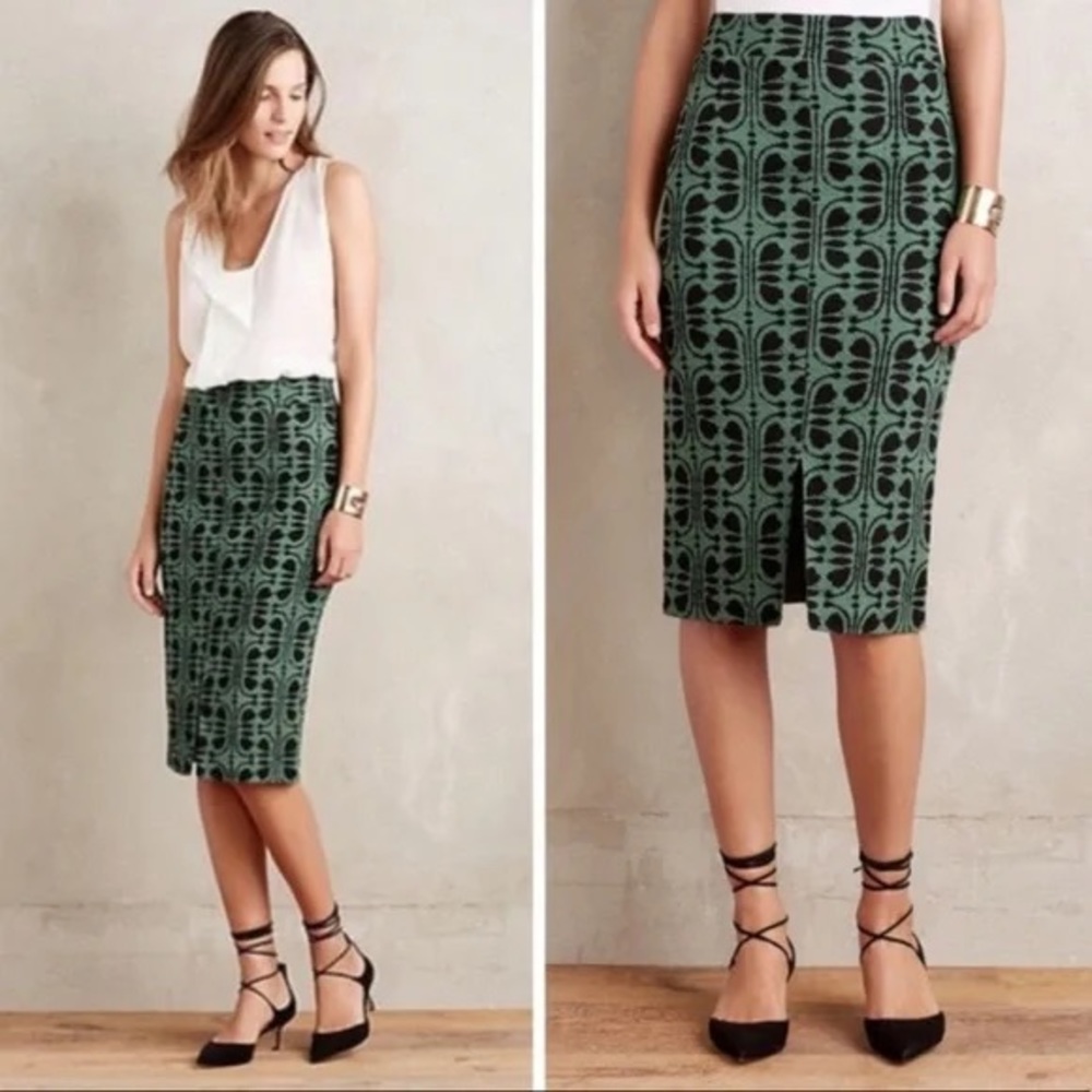 Anthropologie ~ Maeve ~ pencil skirt ~ NWT ~ XS